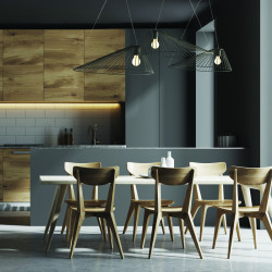 Полилей CAPPELLO черен